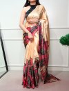 Kalyzaa By Ynf7012 Satin Silk Printed Saree